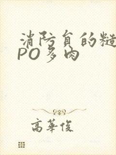 消防员的糙汉文PO多肉