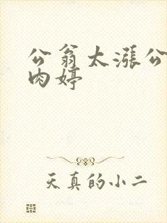 公翁太涨公欲息肉婷