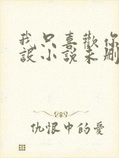 我只喜欢你的人设小说未删减封面