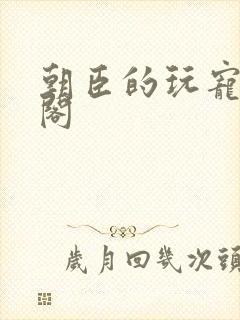 朝臣的玩宠笔趣阁