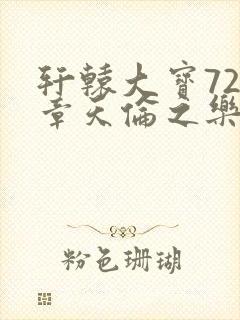 轩辕大宝720章天伦之乐