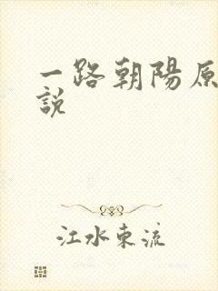 一路朝阳原著小说