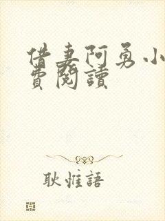 借妻阿勇小说免费阅读封面