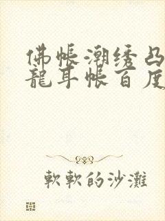 佛帐潮绣凸浮双龙耳帐百度云