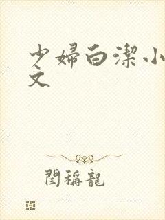 少妇白洁小说全文