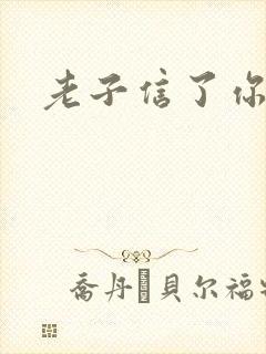 老子信了你的邪