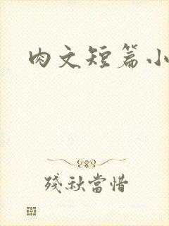 肉文短篇小说