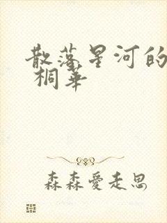 散落星河的记忆 桐华