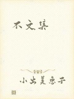 不文集