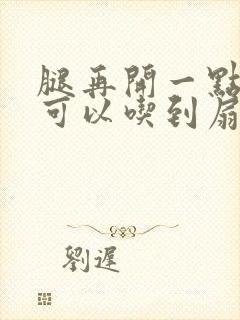 腿再开一点我就可以吃到扇贝了