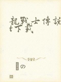 龙战士传说txt下载