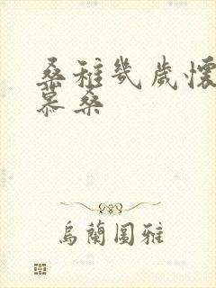 桑稚几岁怀了段慕桑