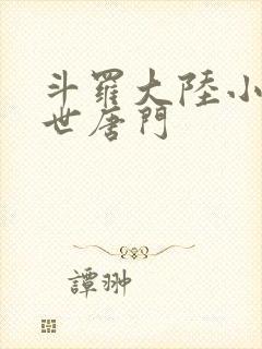 斗罗大陆小说绝世唐门