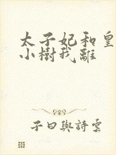 太子妃和皇上在小树我离