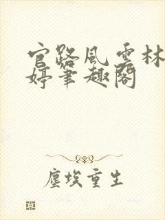 官路风云林海姜婷笔趣阁