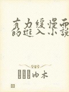 有力缓慢而坚定的进入小说