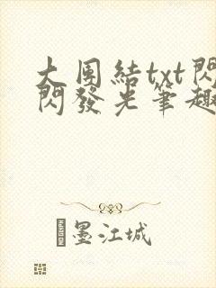 大团结txt闪闪发光笔趣阁