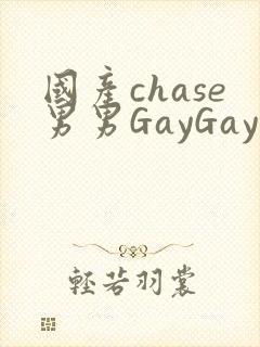 国产chase男男GayGay封面