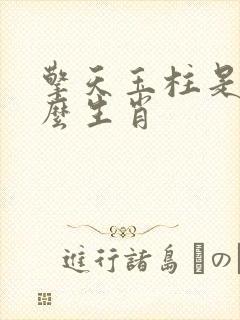 擎天玉柱是指什么生肖