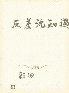 反差沈知遇晏应