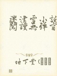 迷津雪小说免费阅读无弹窗