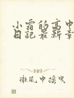 小霜的高中成长日记最新章节