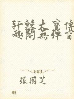 轩辕大宝传奇笔趣阁无弹窗