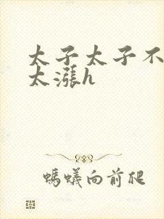 太子太子不要了太涨h