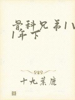 骨科兄弟1 V1年下