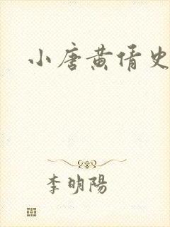 小唐黄倩史