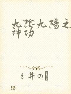 九阴九阳之阴阳神功