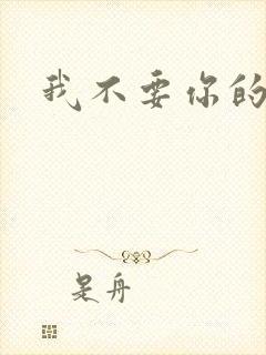 我不要你的承诺