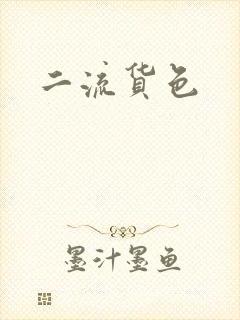 二流货色