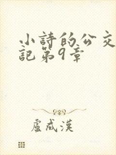 小诗的公交车日记第9章