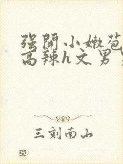 强开小嫩苞h文高辣h文男男