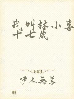 我叫林小喜今年十七岁