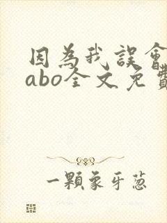 因为我误会glabo全文免费阅读