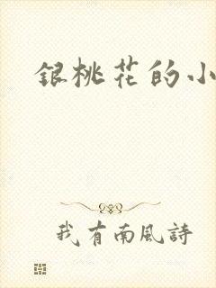 银桃花的小说