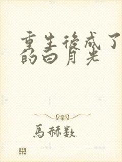 重生后成了皇帝的白月光