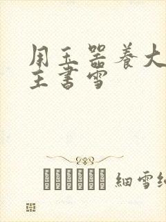 用玉器养大的公主书雪