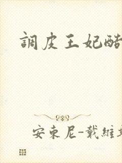 调皮王妃酷王爷