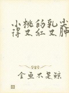 小桃的乳尖被吸得又红又肿