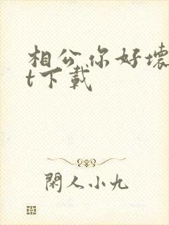相公你好坏txt下载