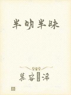 半明半昧