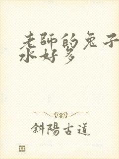 老师的兔子好软水好多