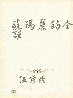 苏玛丽的全部小说