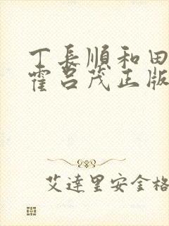 丁长顺和田晓兰霍吕茂正版