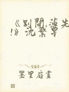 《别闹,薄先生!》沈繁星