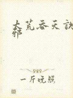 太荒吞天诀柳无邪