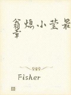 翁熄小莹最新节章